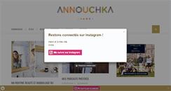 Desktop Screenshot of annouchka.fr